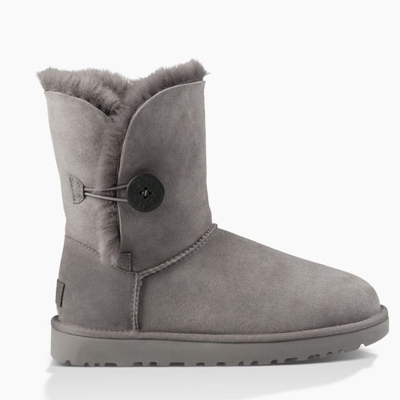 UGG Shoes - UGG Bailey Button Boots Gray